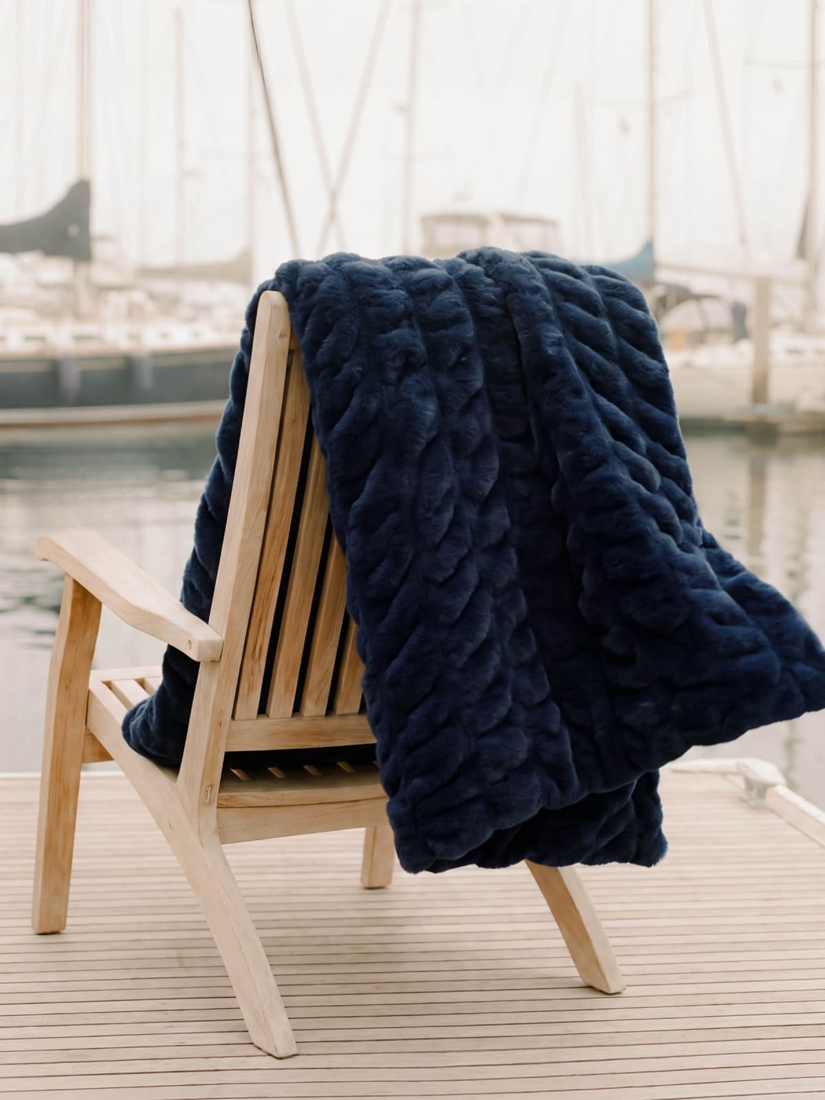 Linen&Rose - Plaid des beaux rêves