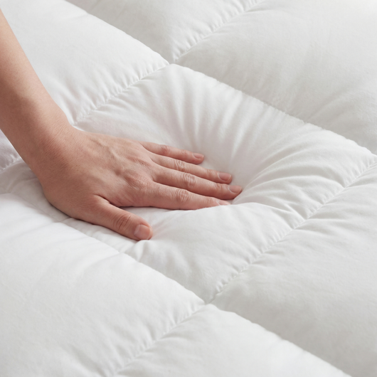Linen&Rose - Surmatelas 1000 GSM de luxe matelassé haut de gamme