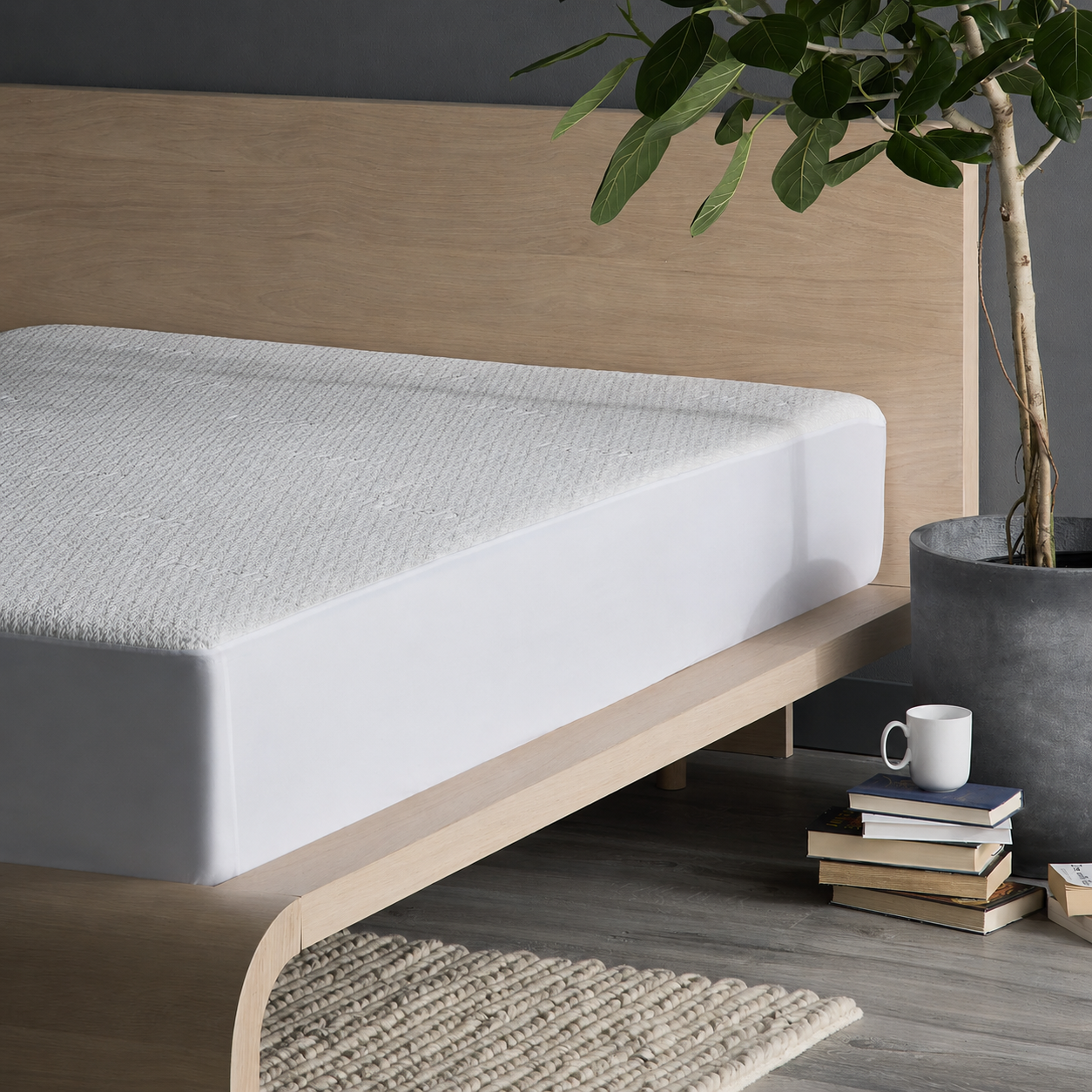 Linen&Rose - Protège-matelas Rafraîchissant