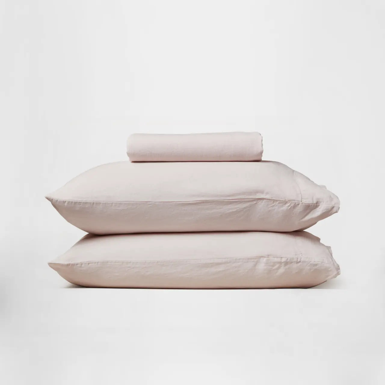 Linen&Rose - Ensemble de drap en lin Européen