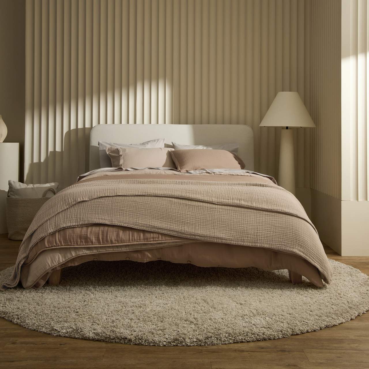 Linen&Rose™ Couvertures et linge de lit en mousseline